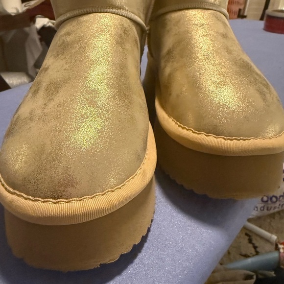 Hey Girl by Corky’s Metallic Ankle Boots - Picture 5 of 8